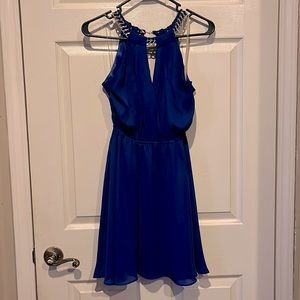 Sexy Royal Blue Cocktail Dress